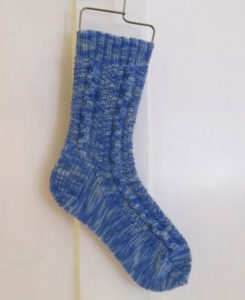 shingle creek rail sock knitting pattern